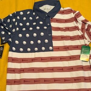 Tipsy Elves Blue Polo Shirt